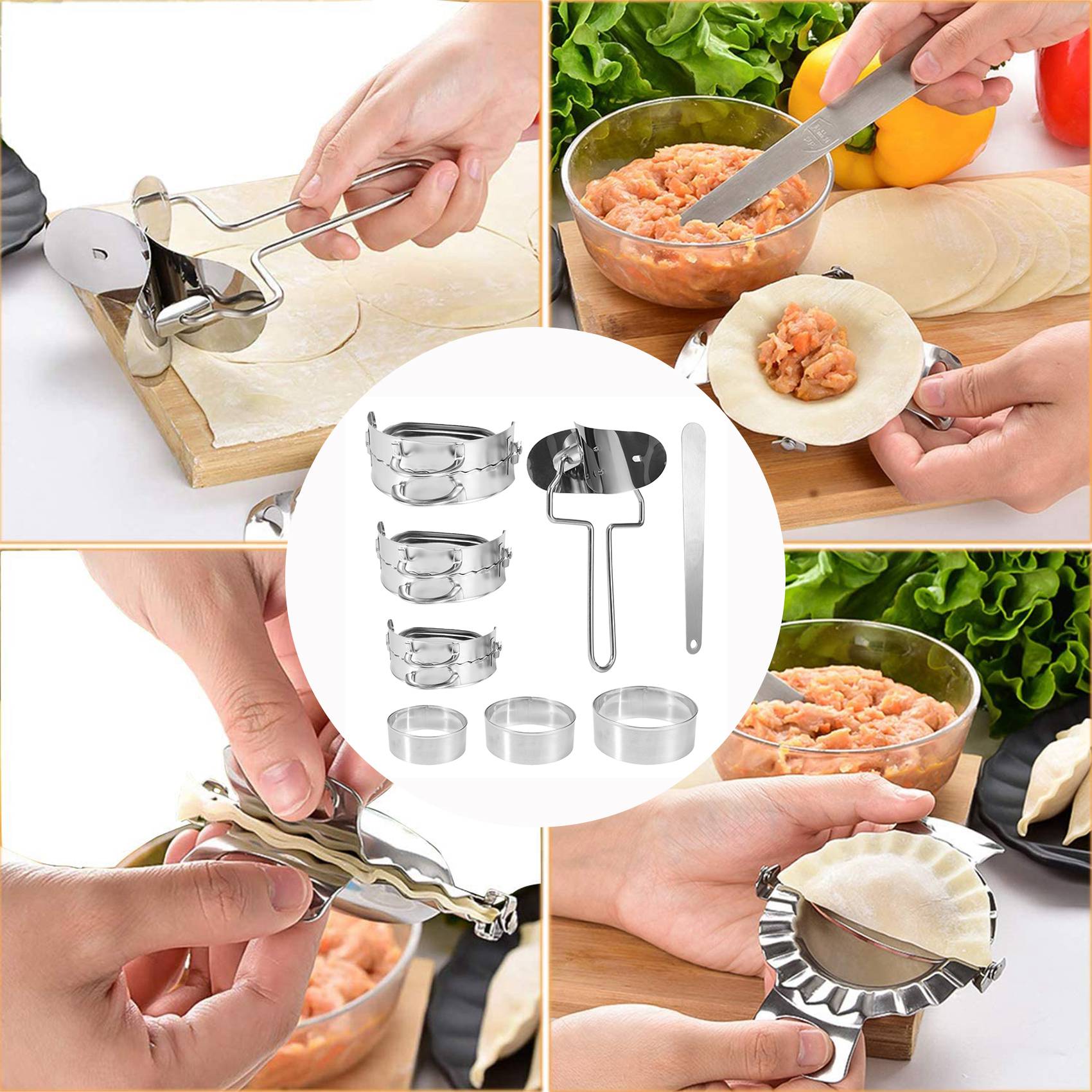 Gyoza Dumpling Maker - ABKW – набор для приготовления пельменей,